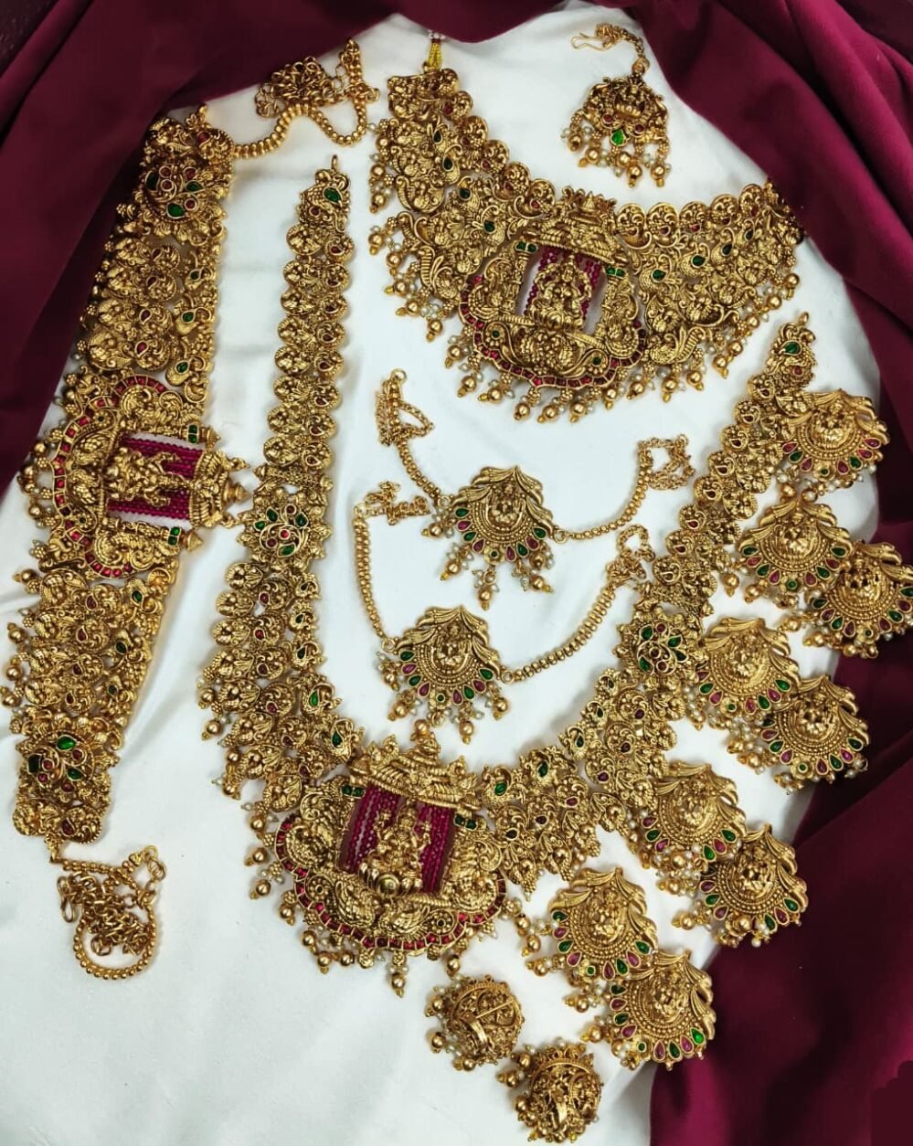 premium quality matte finish bridal set